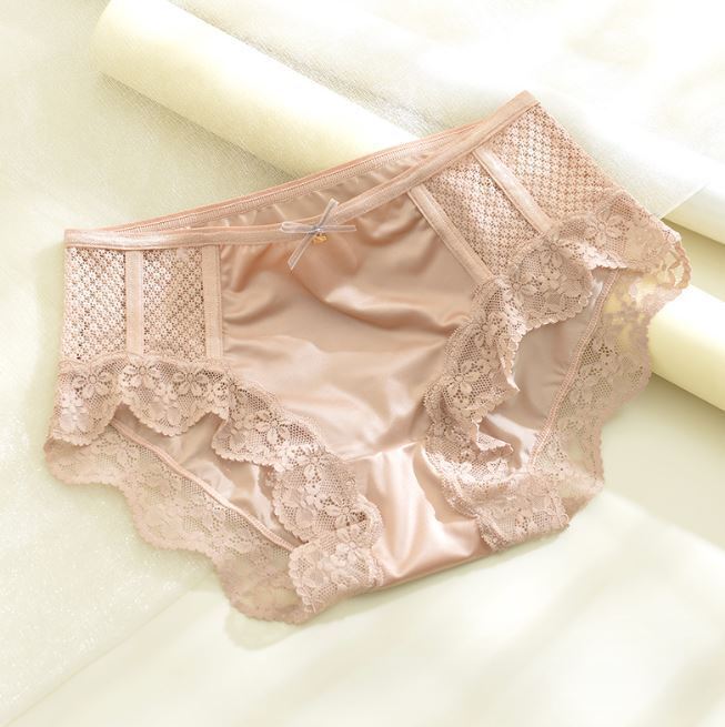 1/6Pack Lot Womens Seamless Silky Satin Panties Briefs Underwear Lady Lingeries*