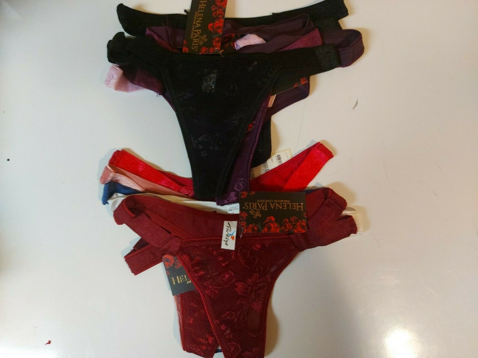 6 Pack Women Sexy High Cut G-string Different Colors High Quality