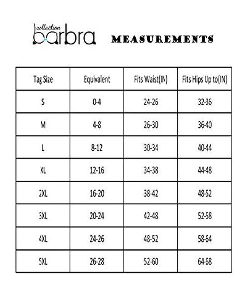 Barbra’s 6 Pack of Women’s Regular & Plus Size Lace Boyshort 4X-Large Plus Rose