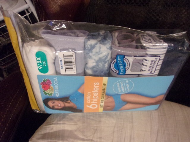 6 PR. LADIES~FRUIT OF THE LOOM ~BREATHABLE~COTTON~HIPSTERS~PANTIES~NIP~SZ 9