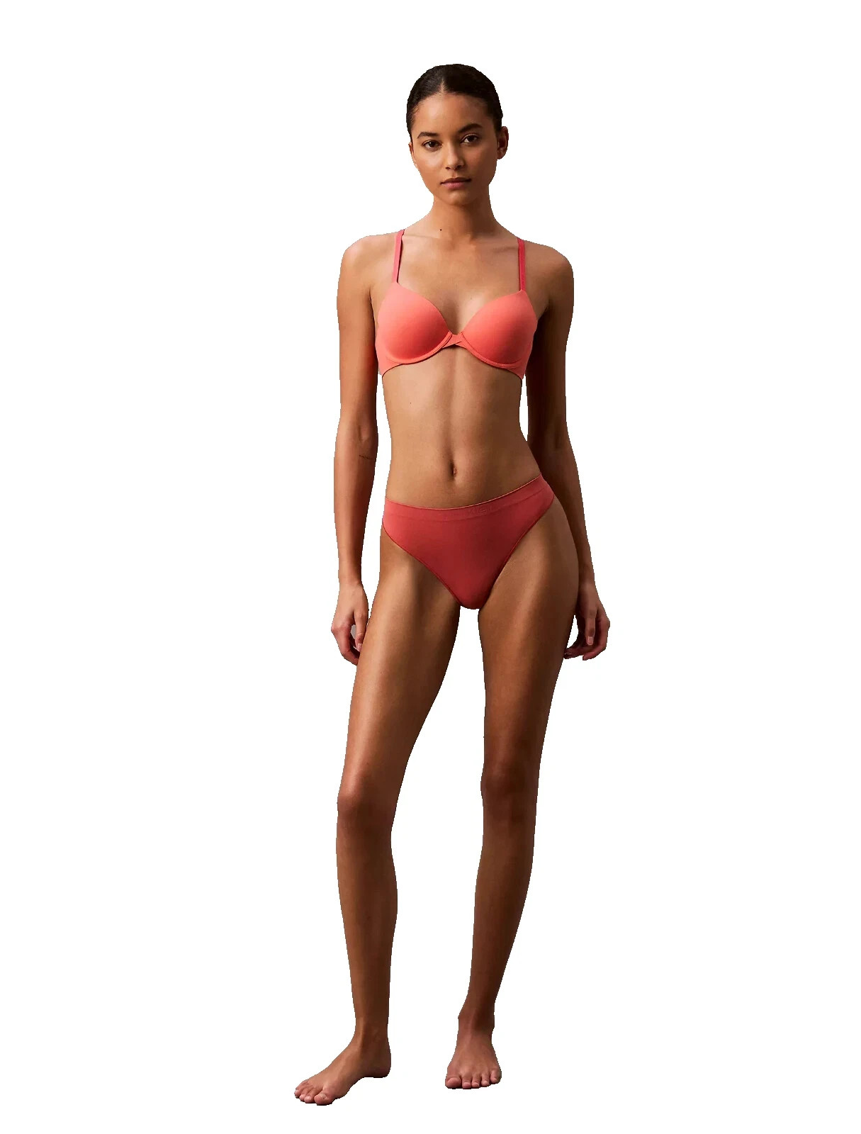 NwT Calvin Klein Women’s (Small) Bonded Flex Seamless Thong QD3958-611