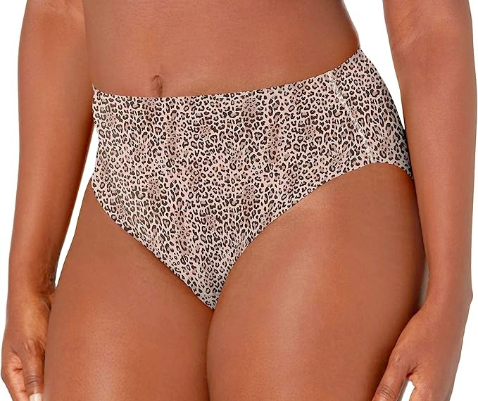 Bali Women’s 3 Pack Comfort Revolution Easylite HiCut DFEL62 Animal Print
