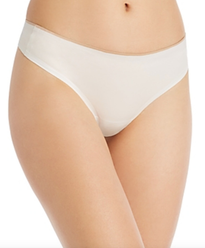 Jason Wu Womens Star White Bemis Basics Thong L2026 Size Large