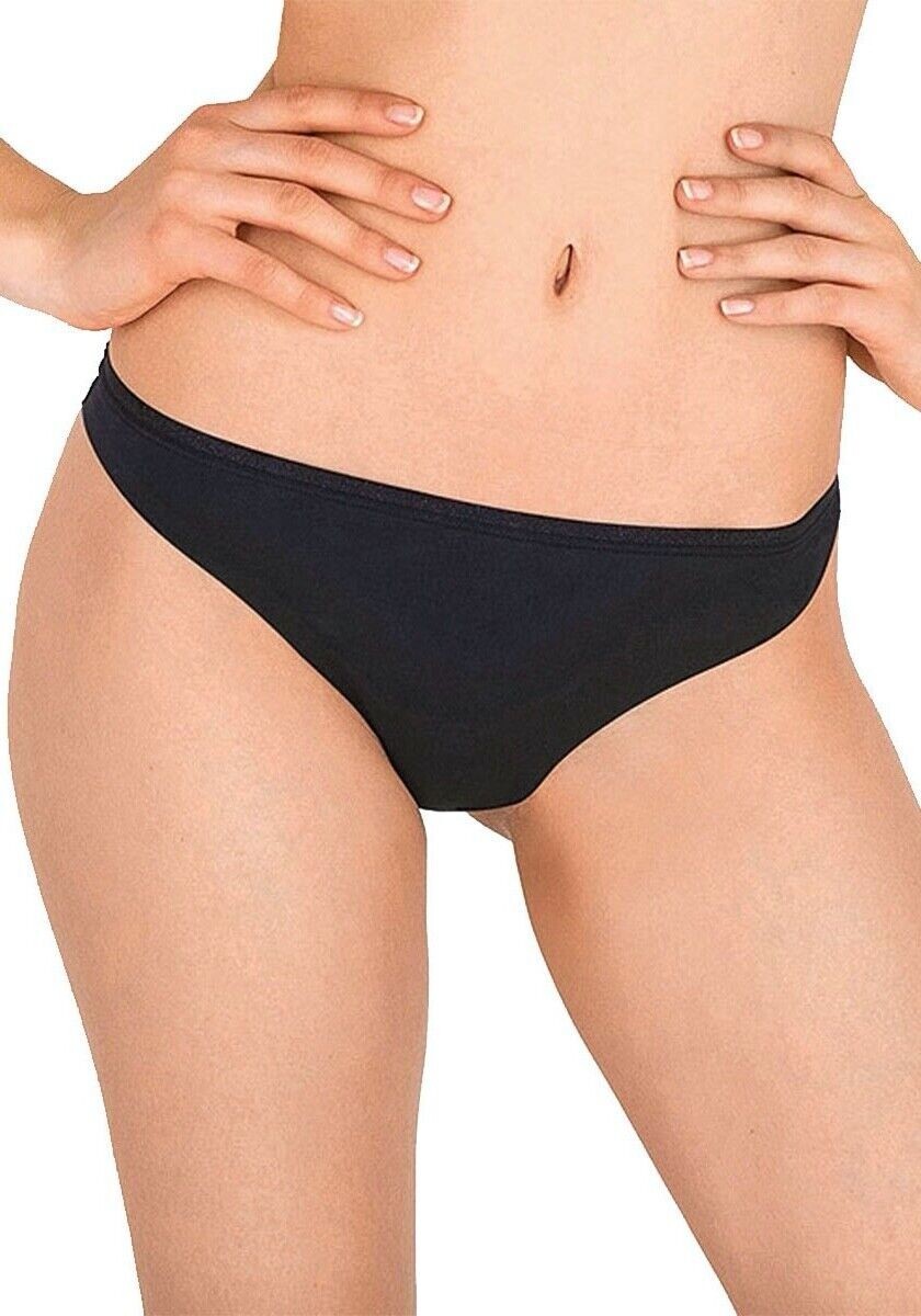 Wonderbra Ultimate Silhouette Thong String XL 16 Black Invisible No VPL W01P2