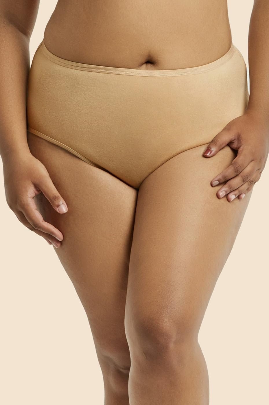Sofra Women’s Soft Breathable Cotton Bikini Brief Panties, Pack of 6 (XL,…