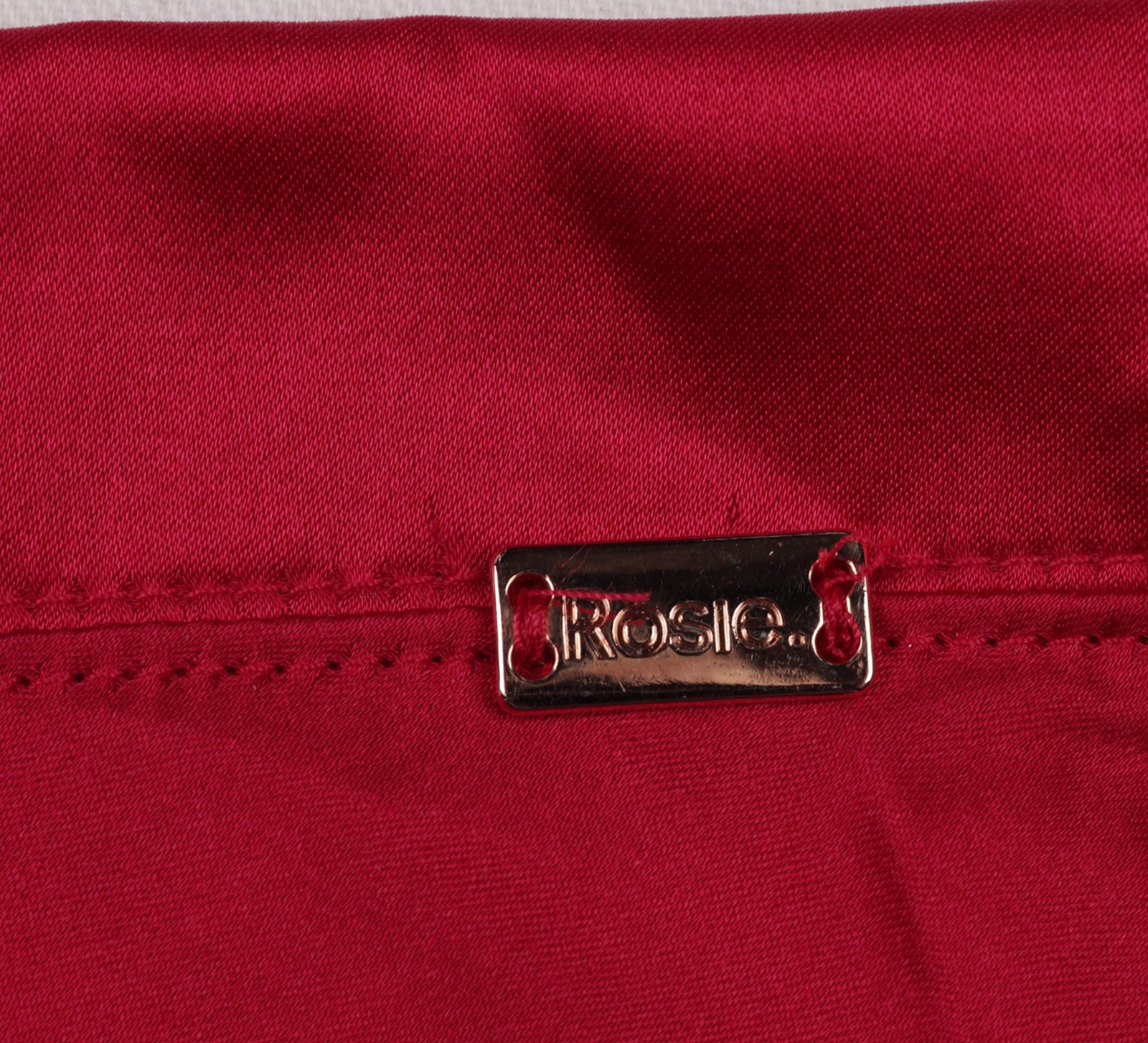 M&S Rosie Silk French Knickers Red Womens Size 22 zz