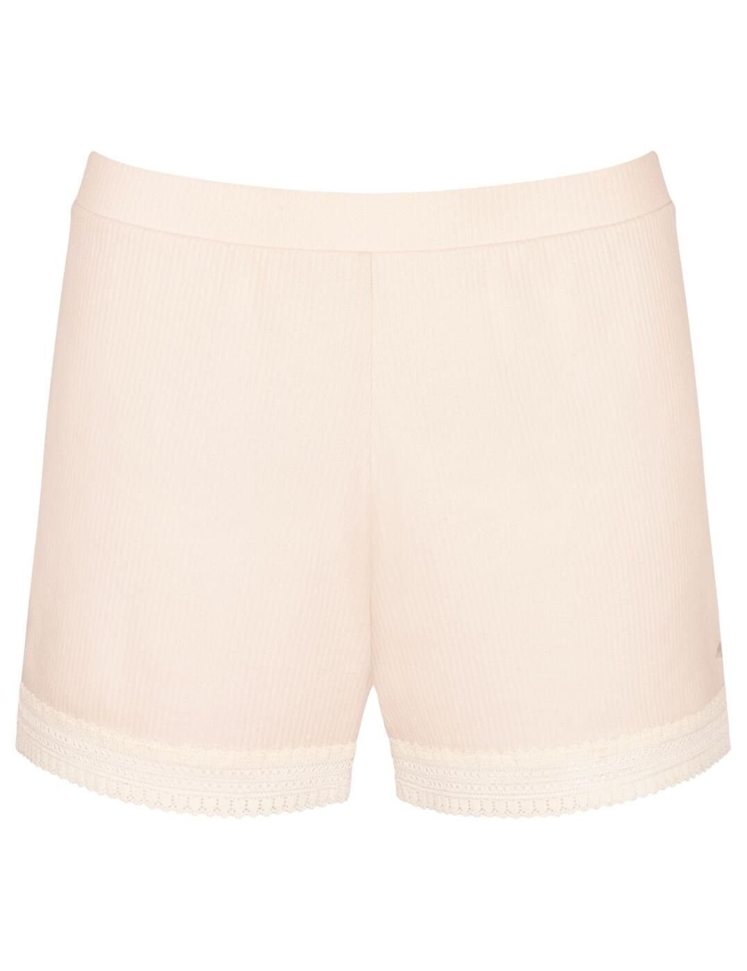 Sloggi Go Ribbed Shorts Loungewear in Angora Soft Ribbed Organic Cotton