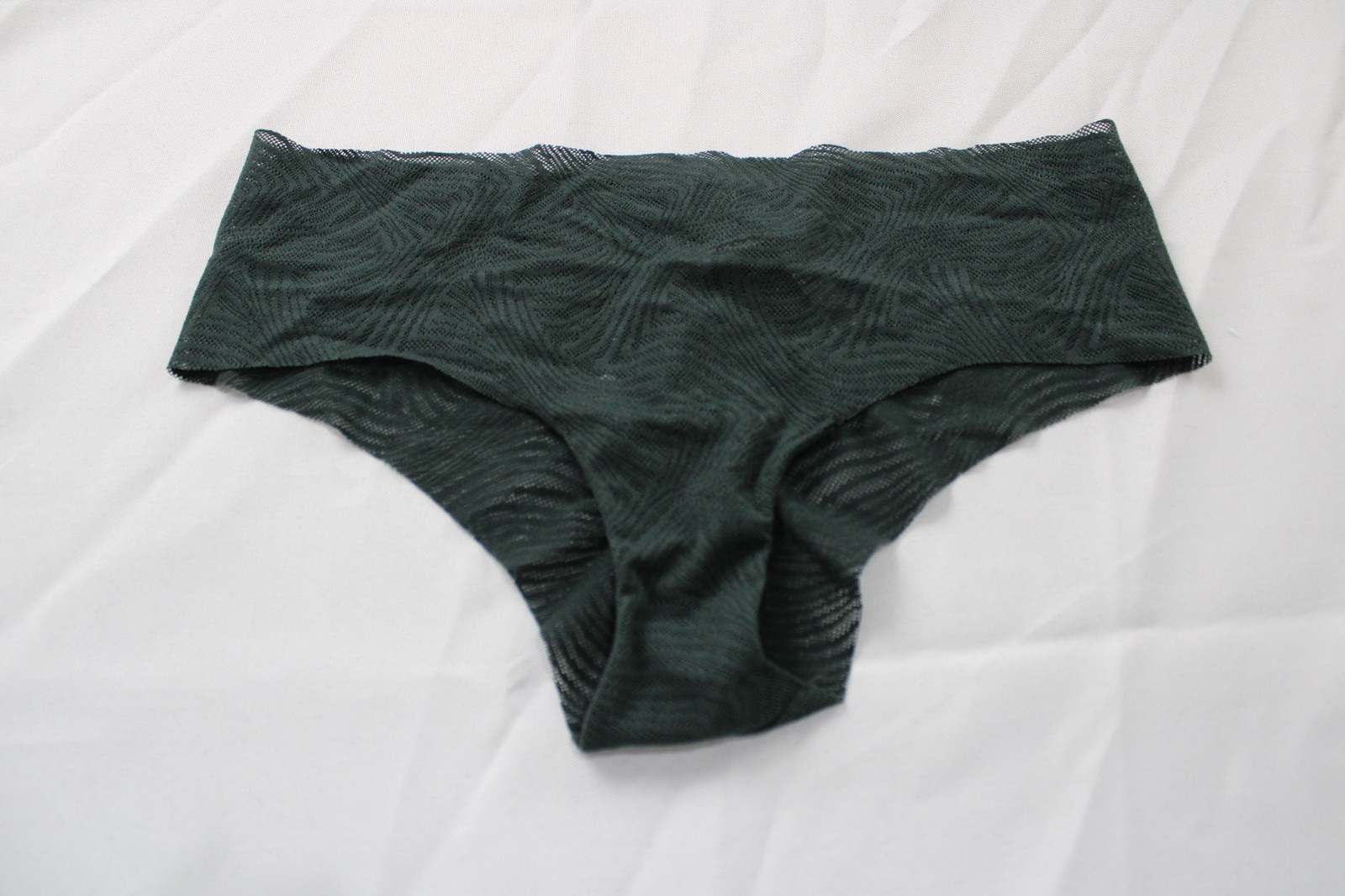 Soma Women’s Love Rise Cheeky Hipster Lace Panty AC2 Dark Everglade Small NWT