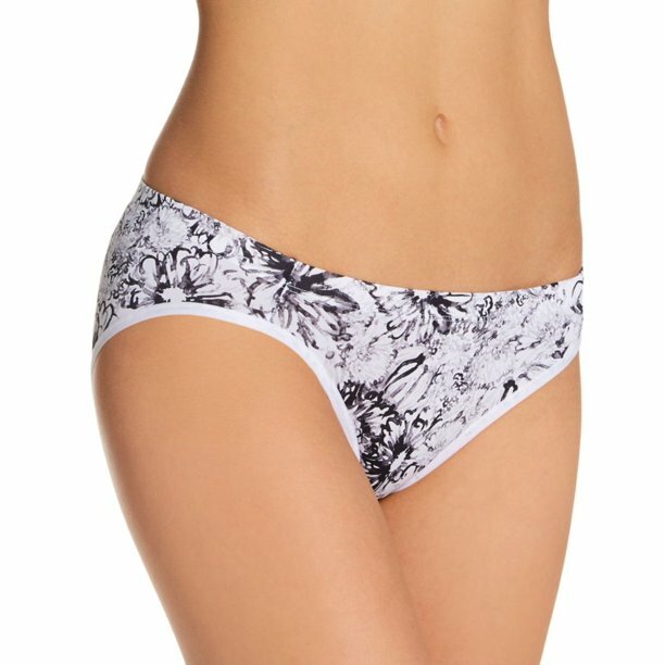 Barely There by Maidenform Invisible Look Marker Floral Print Bikini Size 7/L