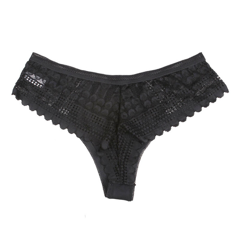 5 Pack Lot Sexy Womens Lace See Through Panties G-string Thongs Bikini Underwear