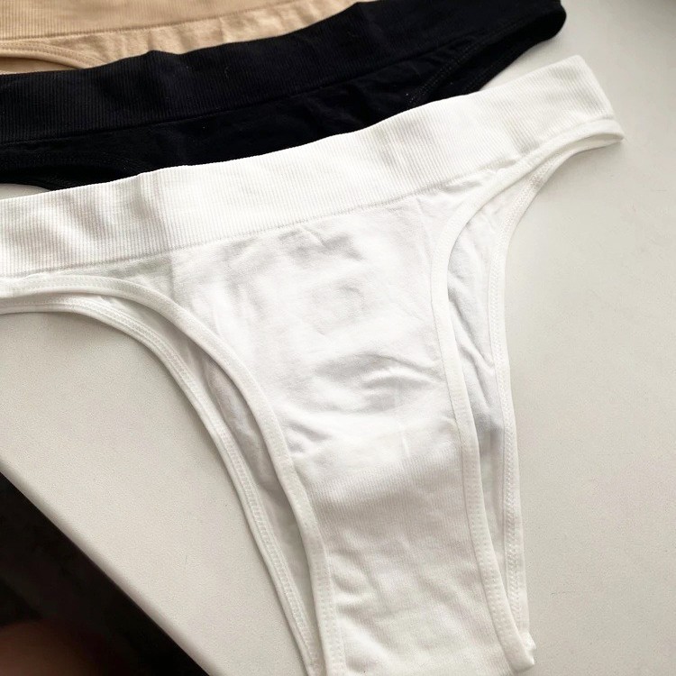 6 Pack Lot Sexy Ladies Womens Panties Briefs High Leg Bikini Underwear Lingeries