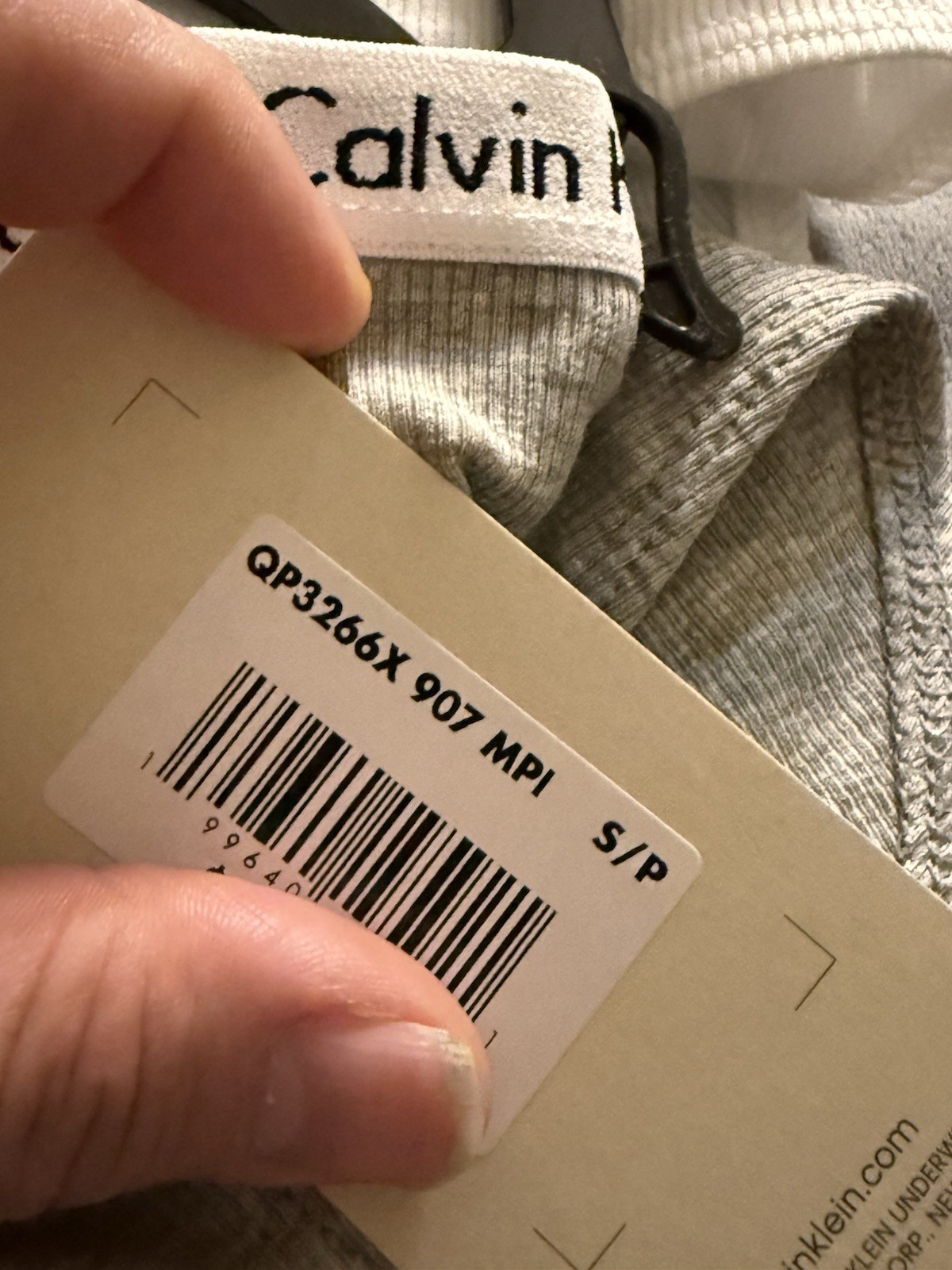 Calvin Klein Carousel Cotton Stretch Rib 3-Pack Bikini (QP3266X) Size Small