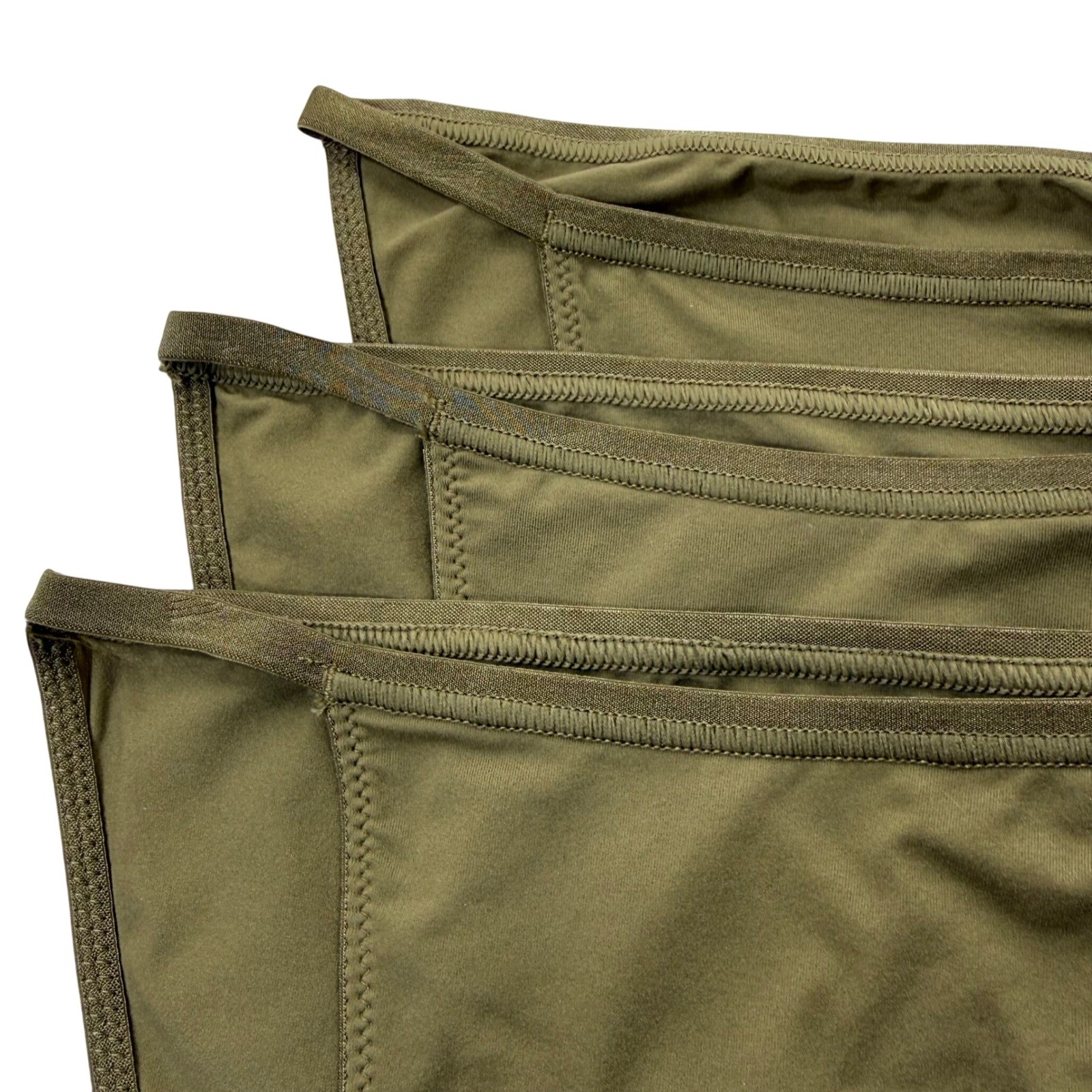 SKIMS Fits Everybody String Bikini Lot of 3 Khaki XXS