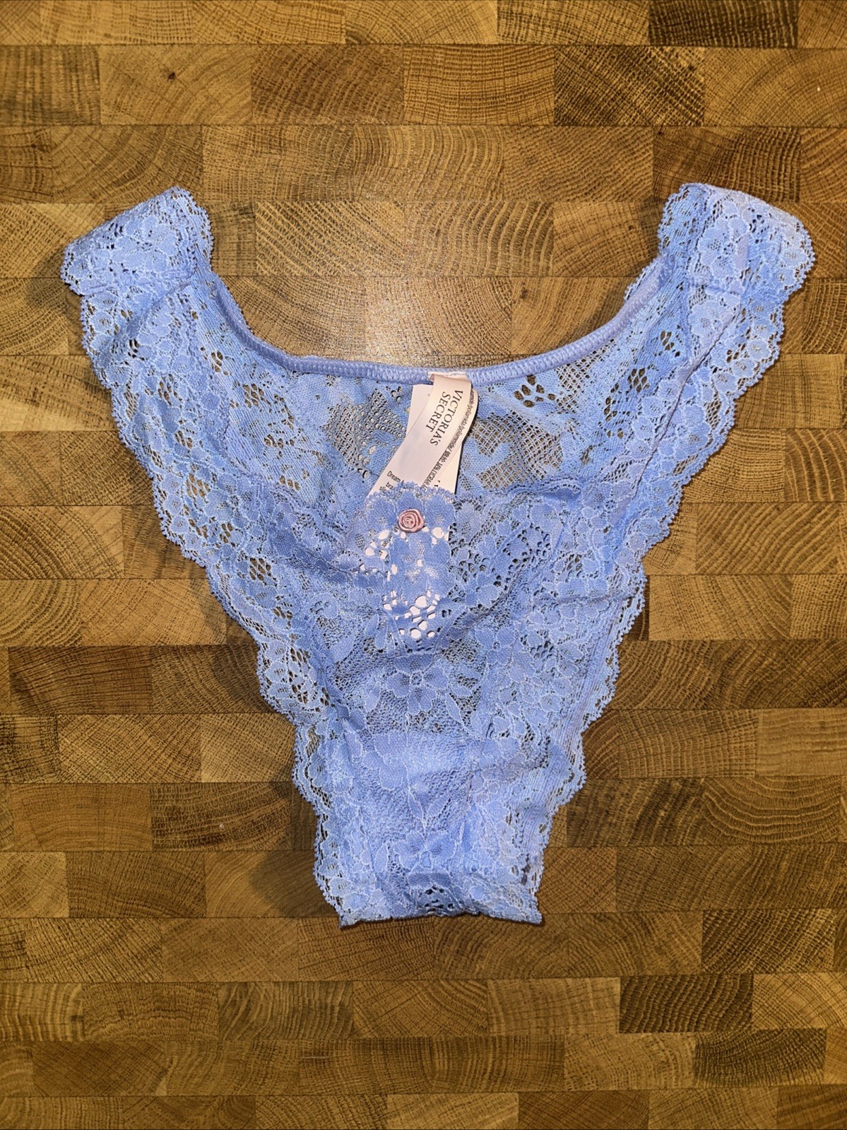 Victoria’s Secret Women’s Underwear Dream Angels Brazilian/Slip Blue Size: S