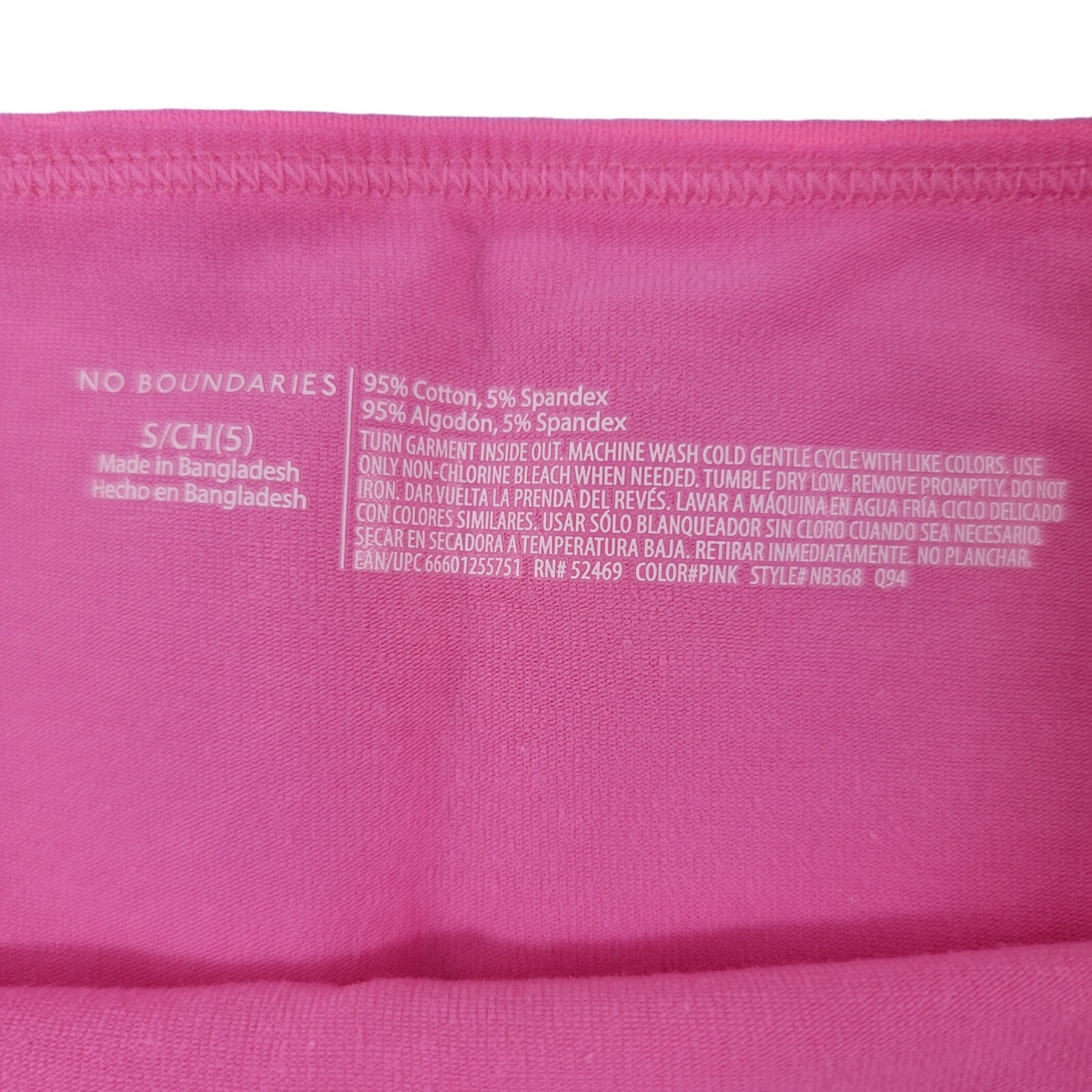 No Boundaries Cotton & Lace Boyshorts 3 Pack NOBO Panties Size Small – NWT