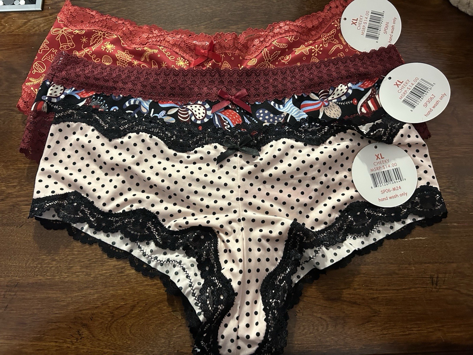 Splendies Women’s Panties Xl NWT Cheeky Underwear