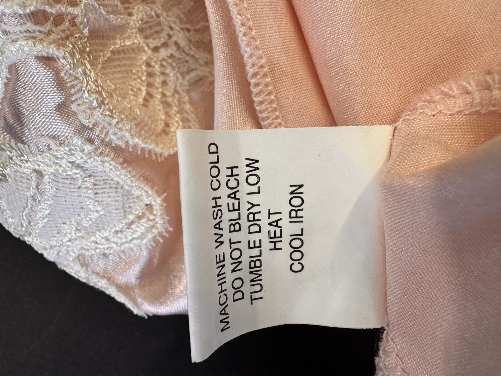 Beverly & Beck Babydoll Pink Satin Crop Y2K Cami Womens M Lace Trim Romantic