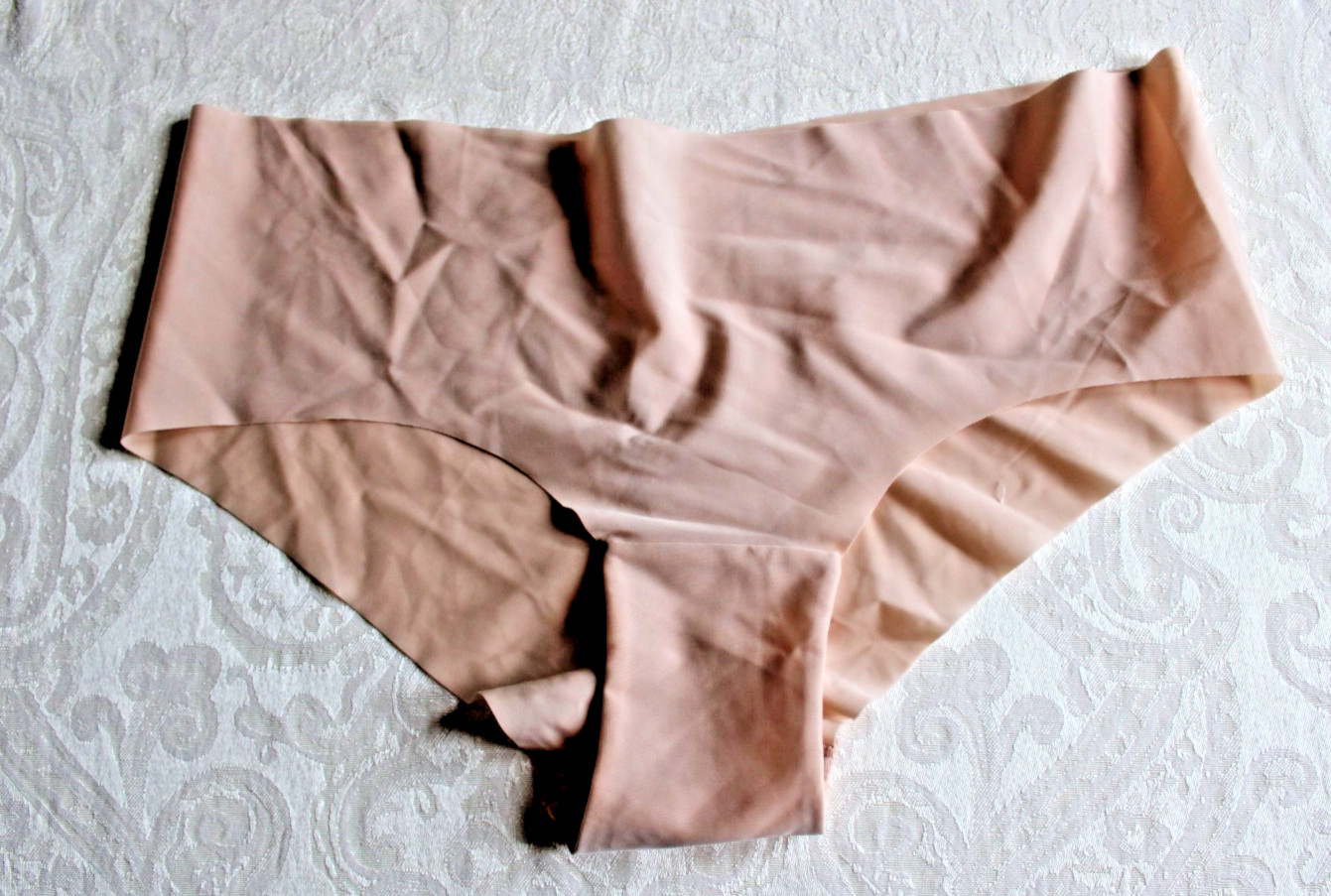 Brand New Seamless Classic Style Knickers/Panties Beige, Nude, X-Large UK 18-20