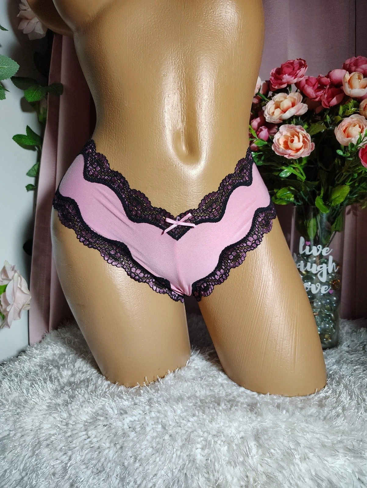 Secrets Sexy Little Things Cheeky Brazilian Small Pink XXL