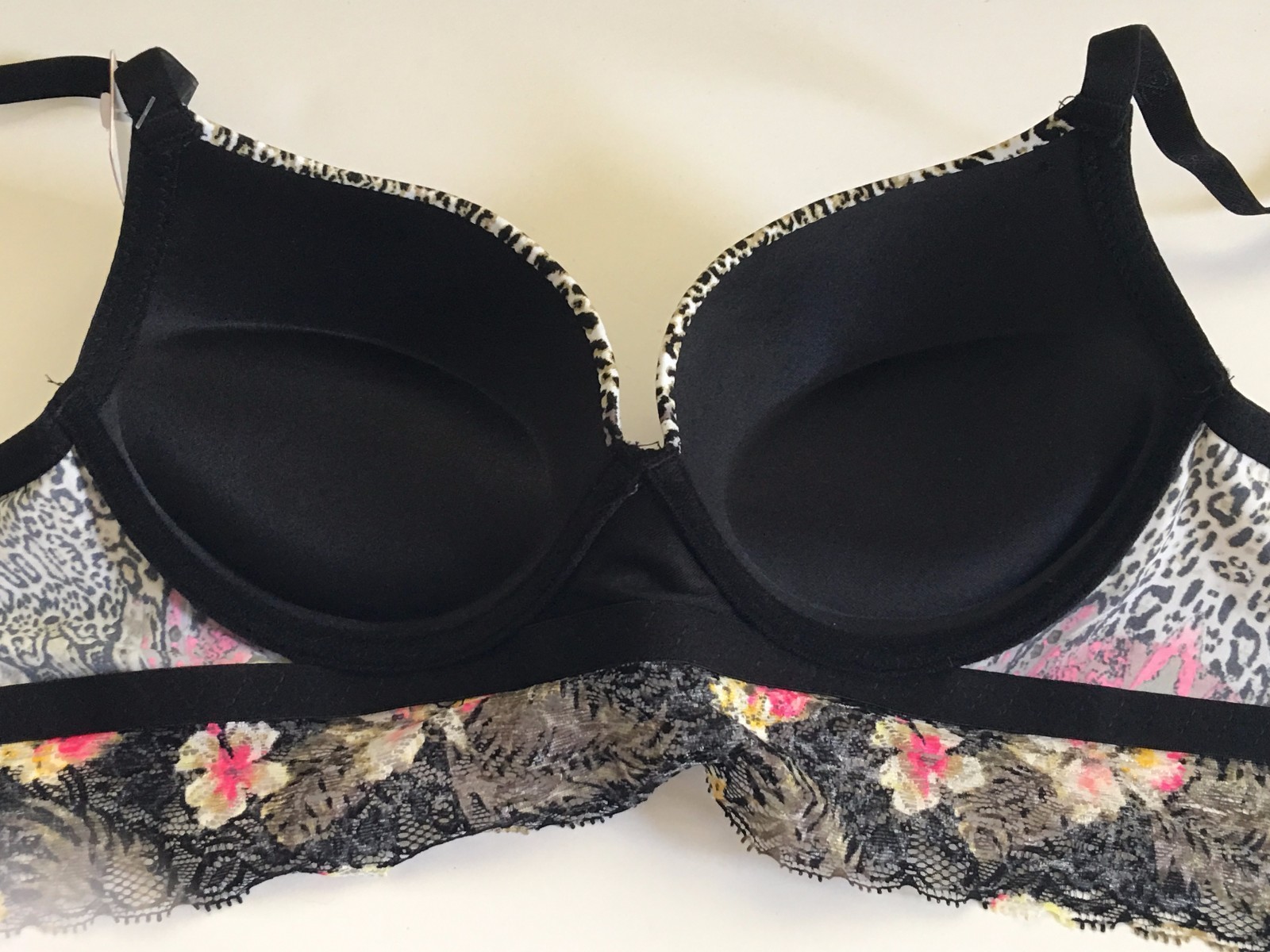 4 BRAS PANTIES ULTIMATE PUSH-UP LACE BUSTIER Crop BRALETTE 6 hooks 1866 32B-40C