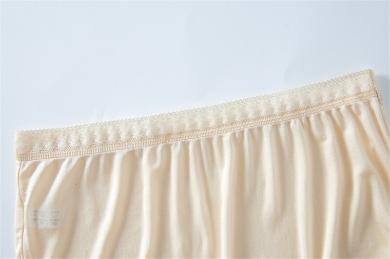 Large Ladies Knitted Silkworm Silk Briefs Knickers Panties Underpants Underdress