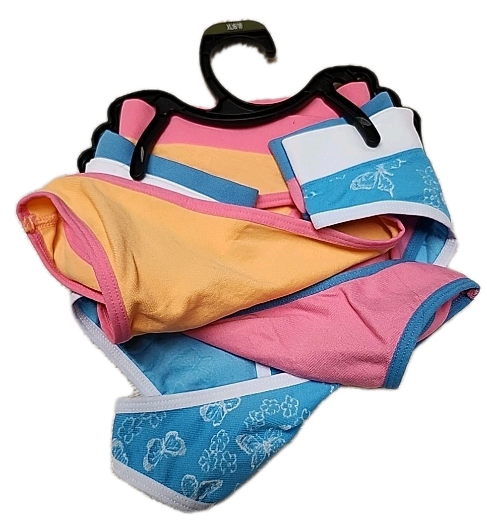 NWT Way To Celebrate 3-Pack Seamless Thong Panties Size XL 16/18 Multicolor