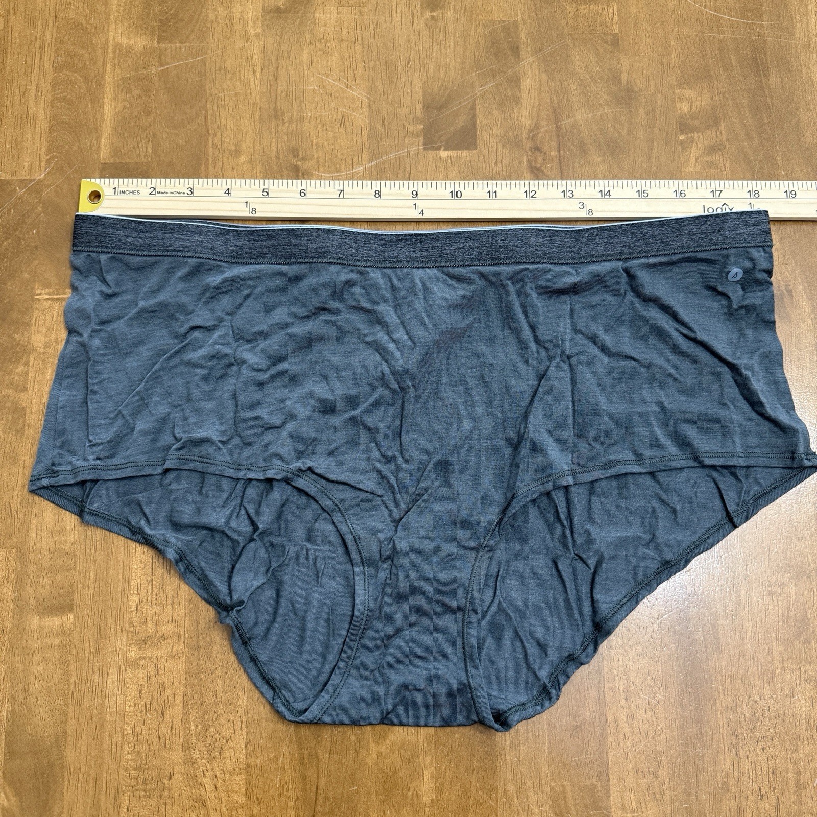 NEW Allbirds Trino Shortie panties women’s 3X storm gray merino wool blend NWT