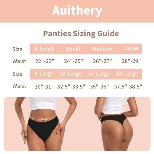 High Waist Thong Women Ribbed Cotton Panties XX-Large 6 Pcs Rib Cotton Thongs-e