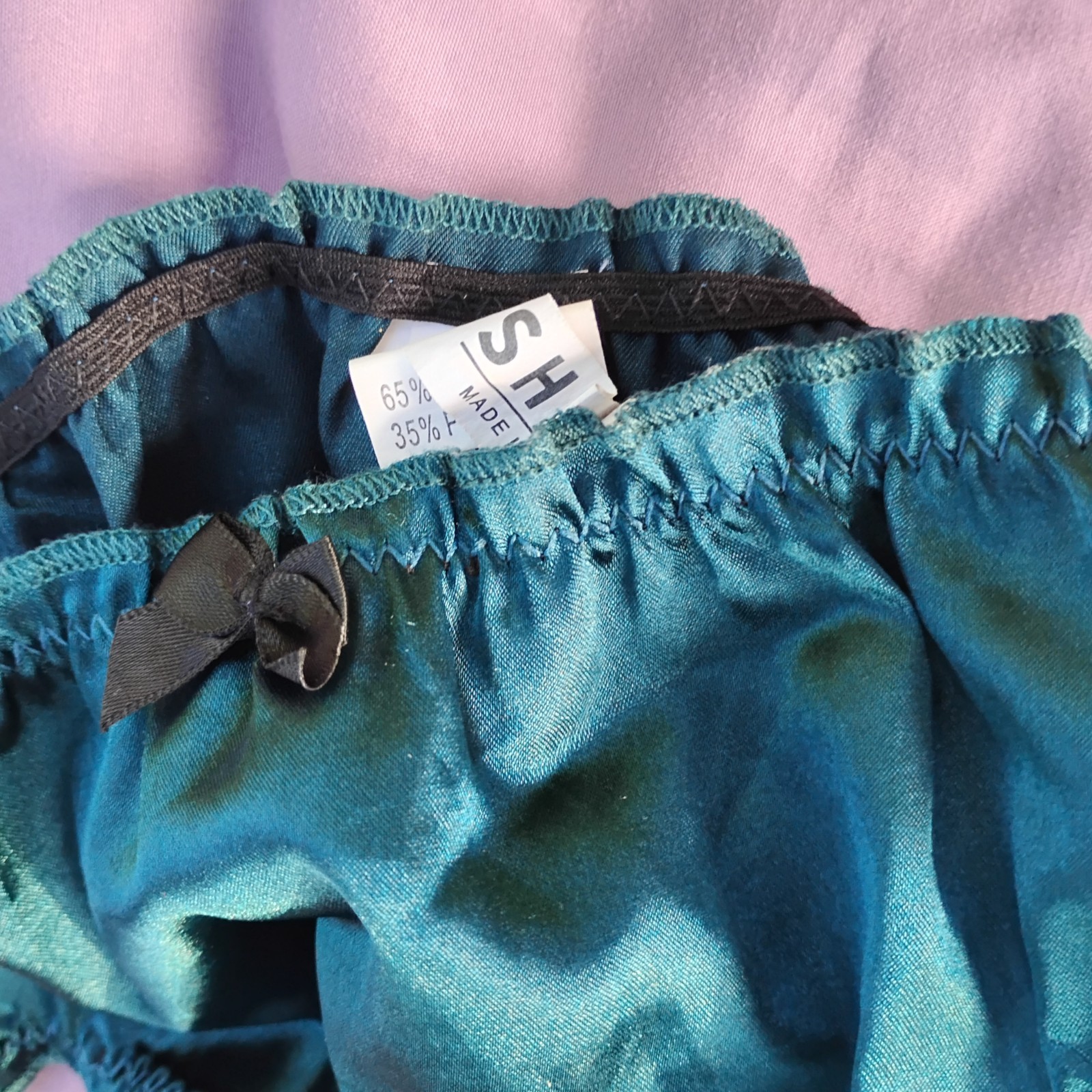 Shein Sz-S Satin Bikini Panties