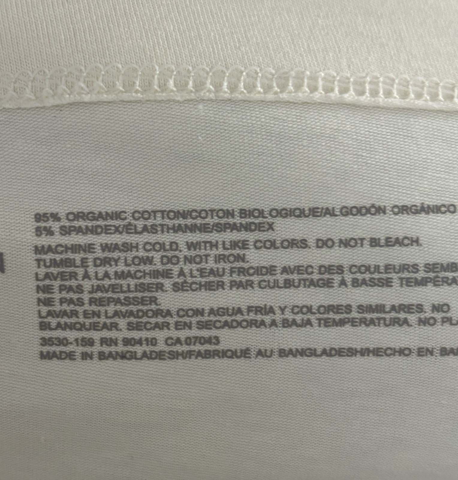 DANSKIN WOMEN ORGANIC COTTON BIKINI PANTIES XL 5 PACK SEAMLESS SOLID SUPER SOFT
