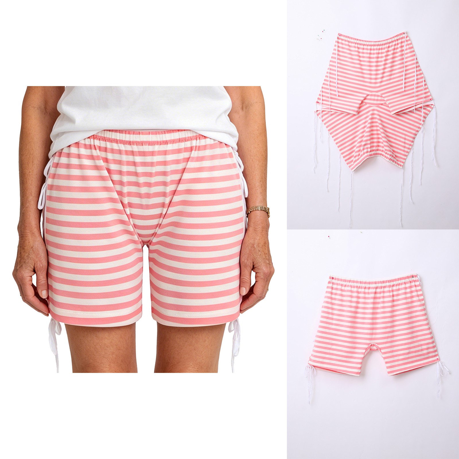 Women Briefs Outdoor Lingerie Diaper Cove Underwear High Waist Easy-to-wear