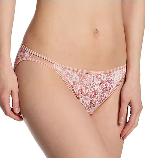 4 pr VANITY FAIR String Bikini ILLUMINATION 18108 SUNSET Splash Print PANTY S- 5