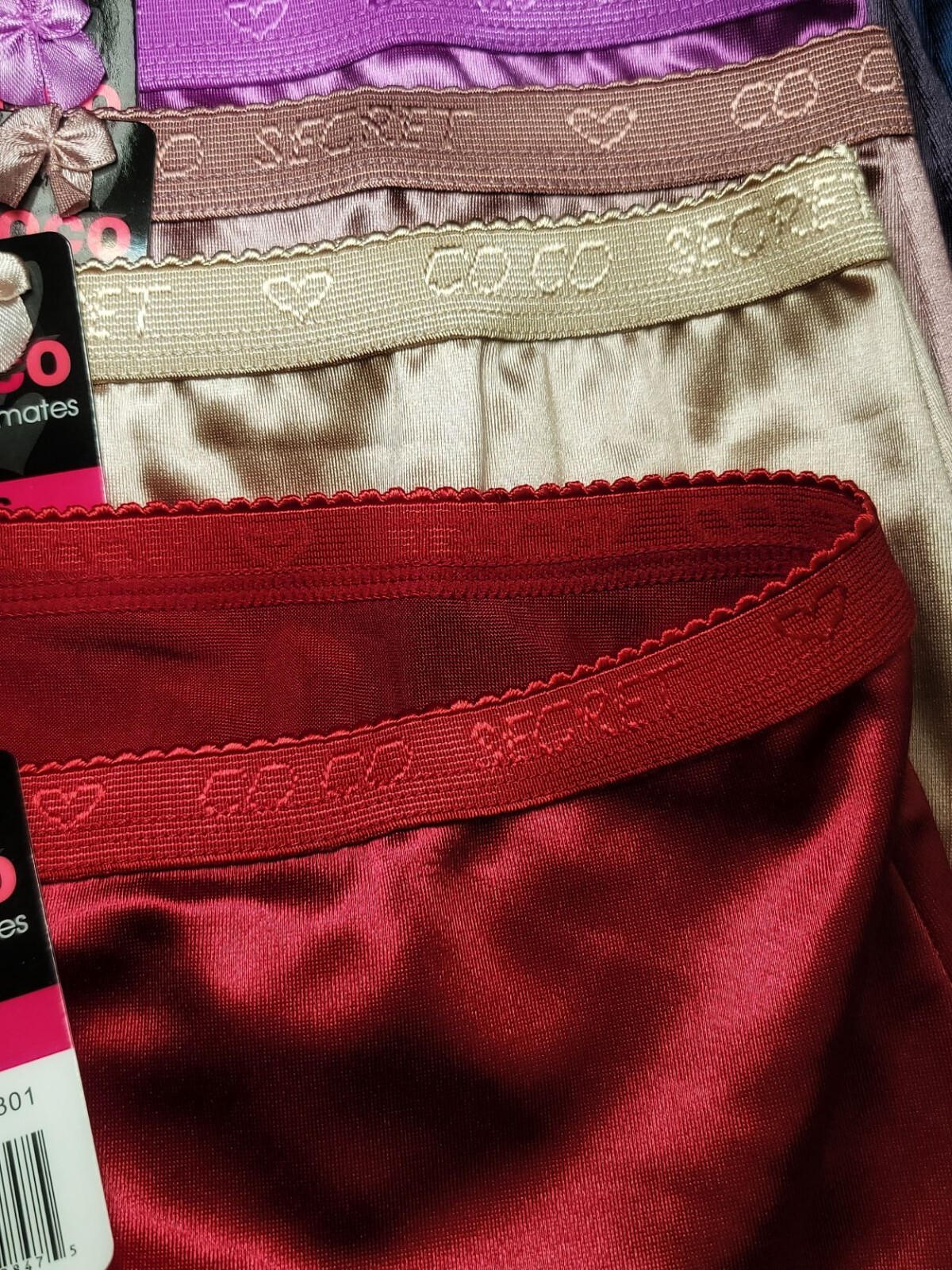 Women High Waist Full Coverage Shiny Smooth Silky Satin Brief Panties Underwear
