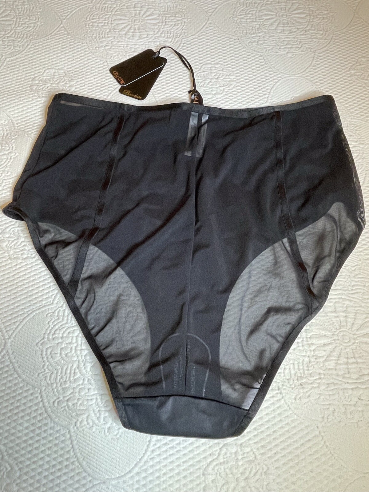 City Chic Boudoir Ladies Miriam Hi brief sizes 16 Color Black