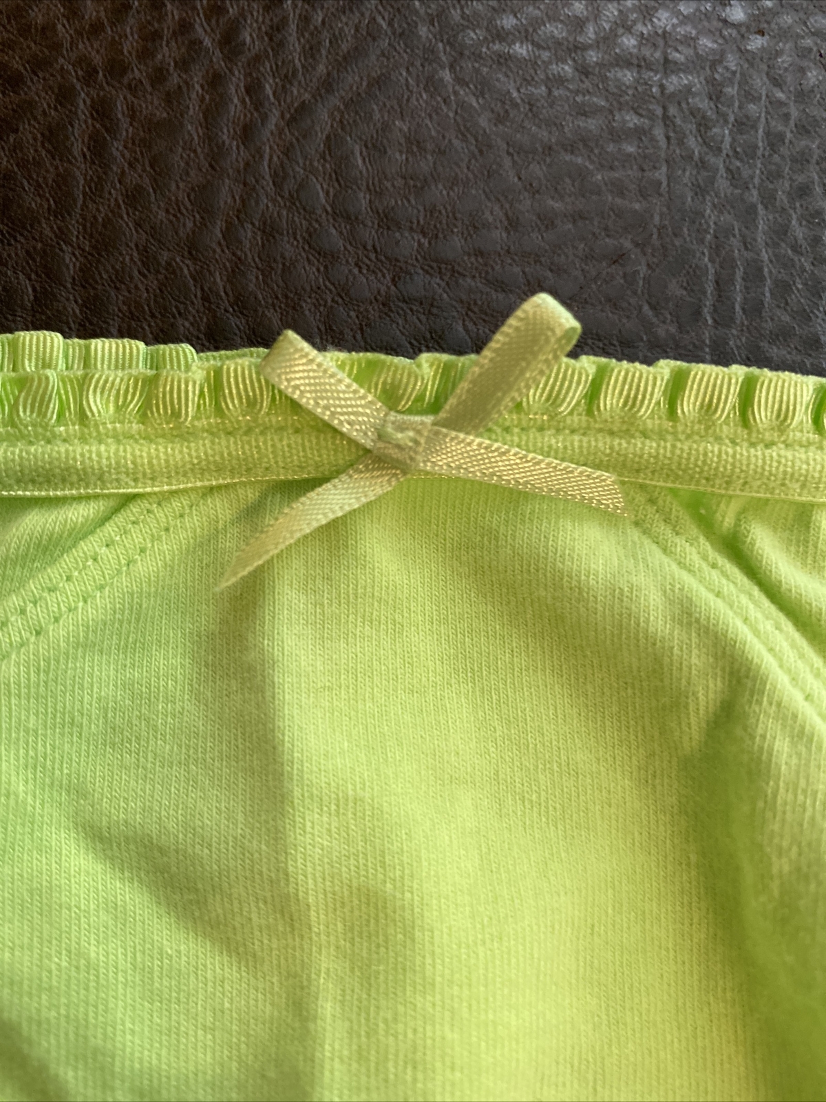 Express Intimates NWT Women L “Say Yes” Low Rise Ruffled Bikini