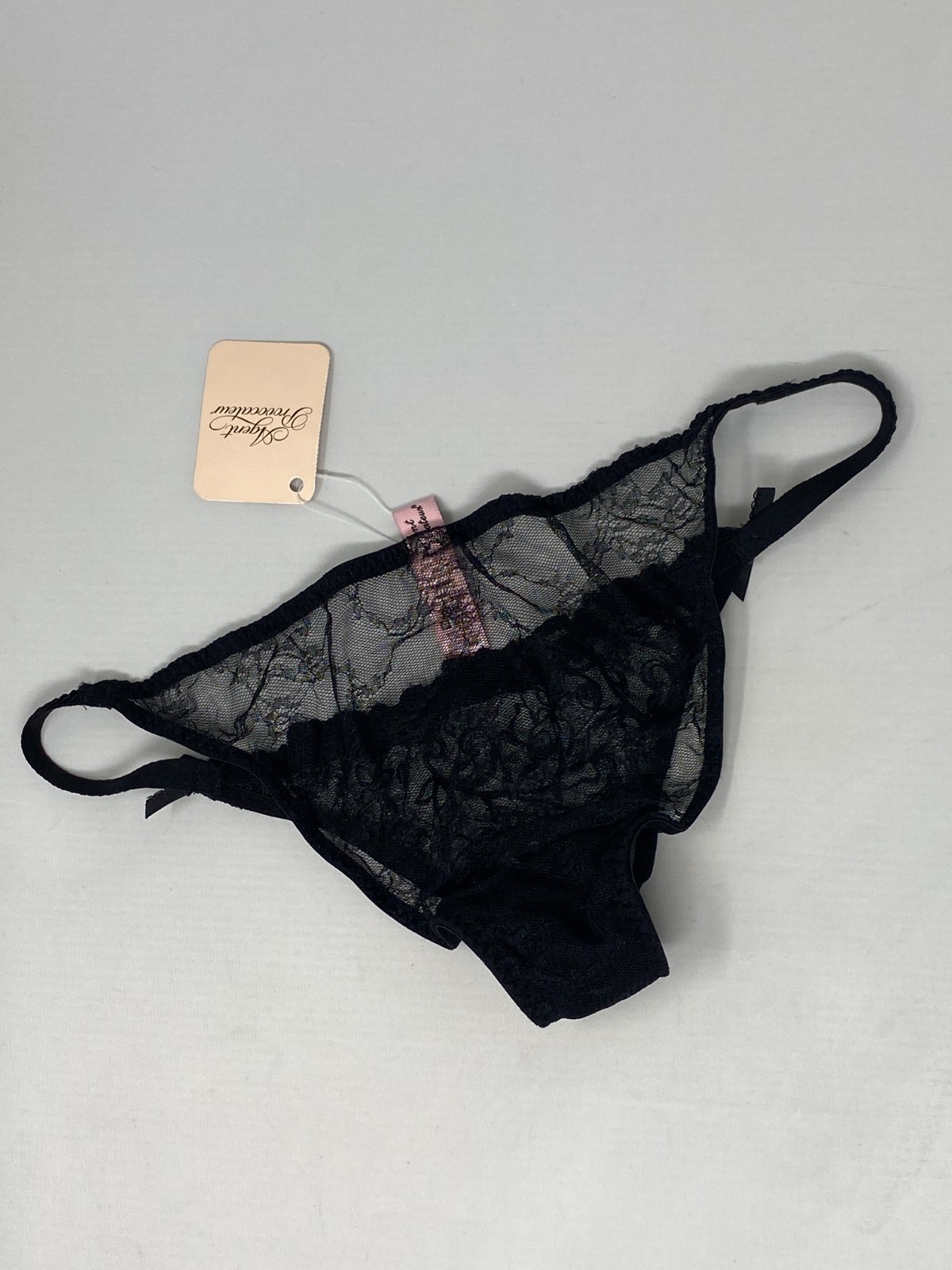 Agent Provocateur Laretta Black Lace Brief AP3 Medium NWT