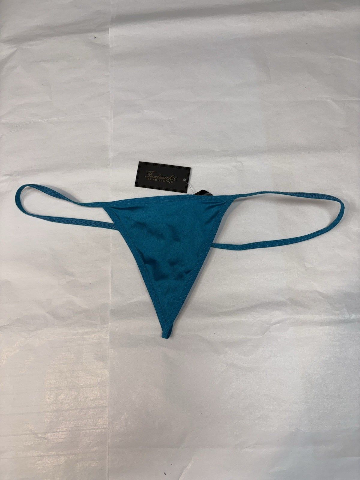 Frederick’s Of Hollywood Turquoise G String Panty L