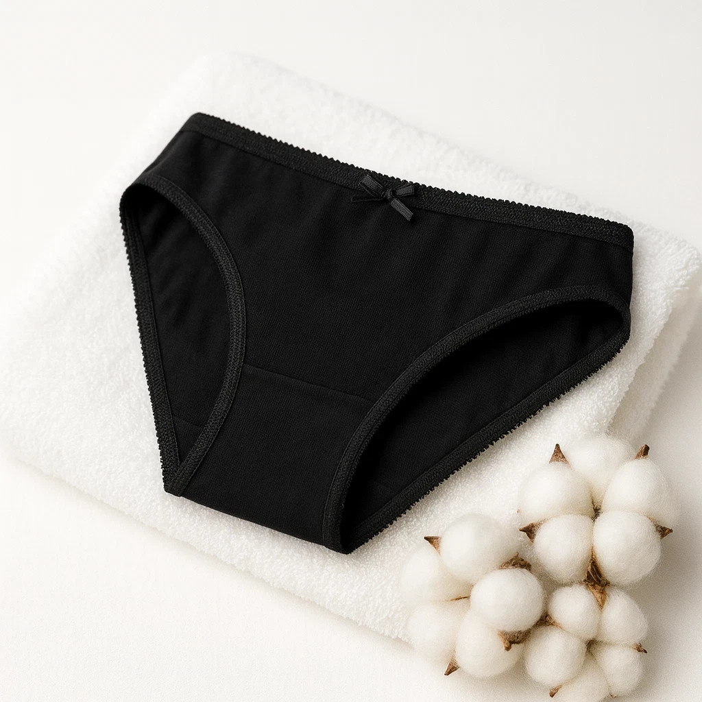 6 Pack Ladies Briefs Maxi, 100% Cotton Full Comfort Fit Underwear, Size 4-22