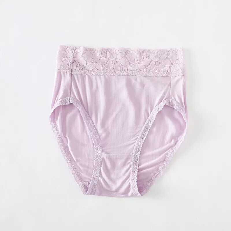 100% Mulberry Silk Underwear For Women Briefs Thin Silk Lady Panties High Waist