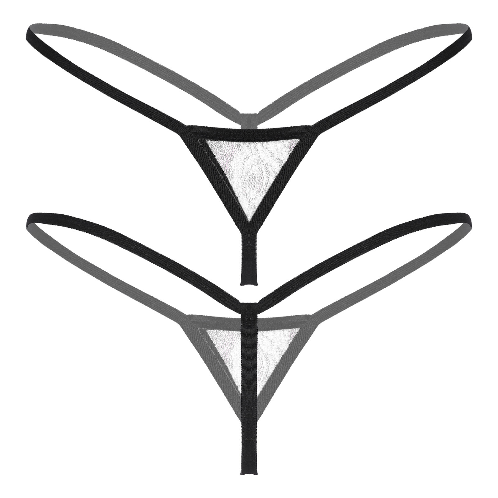 Women Sexy G-String Panties Thong Tanga T-Back Mini Micro Bikini Brief Underwear