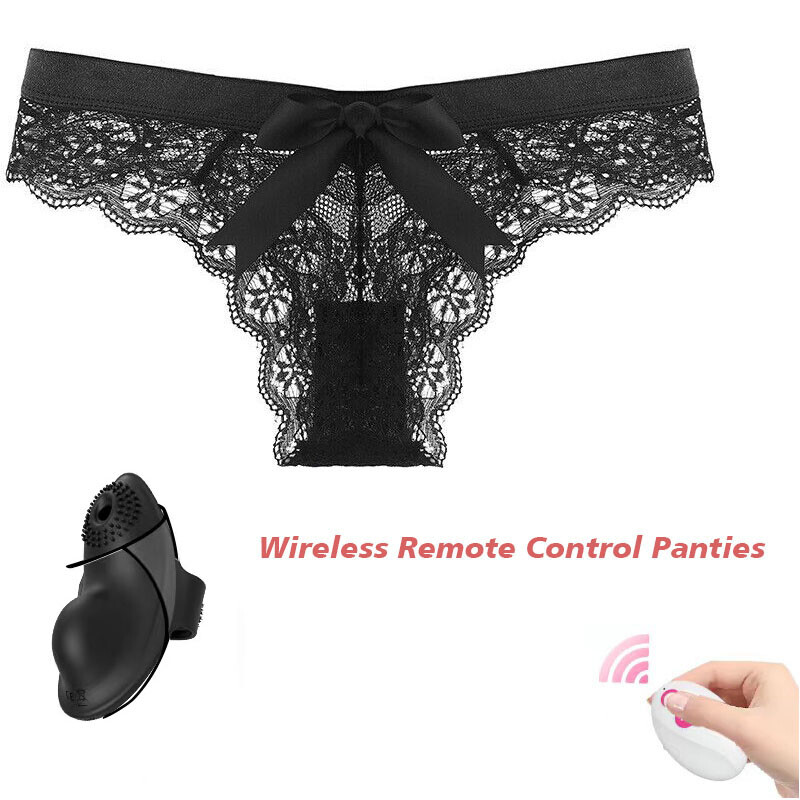 Wireless Remote Control Vibrating Panties Sexy Lace Rechargeable Toy Waterproof