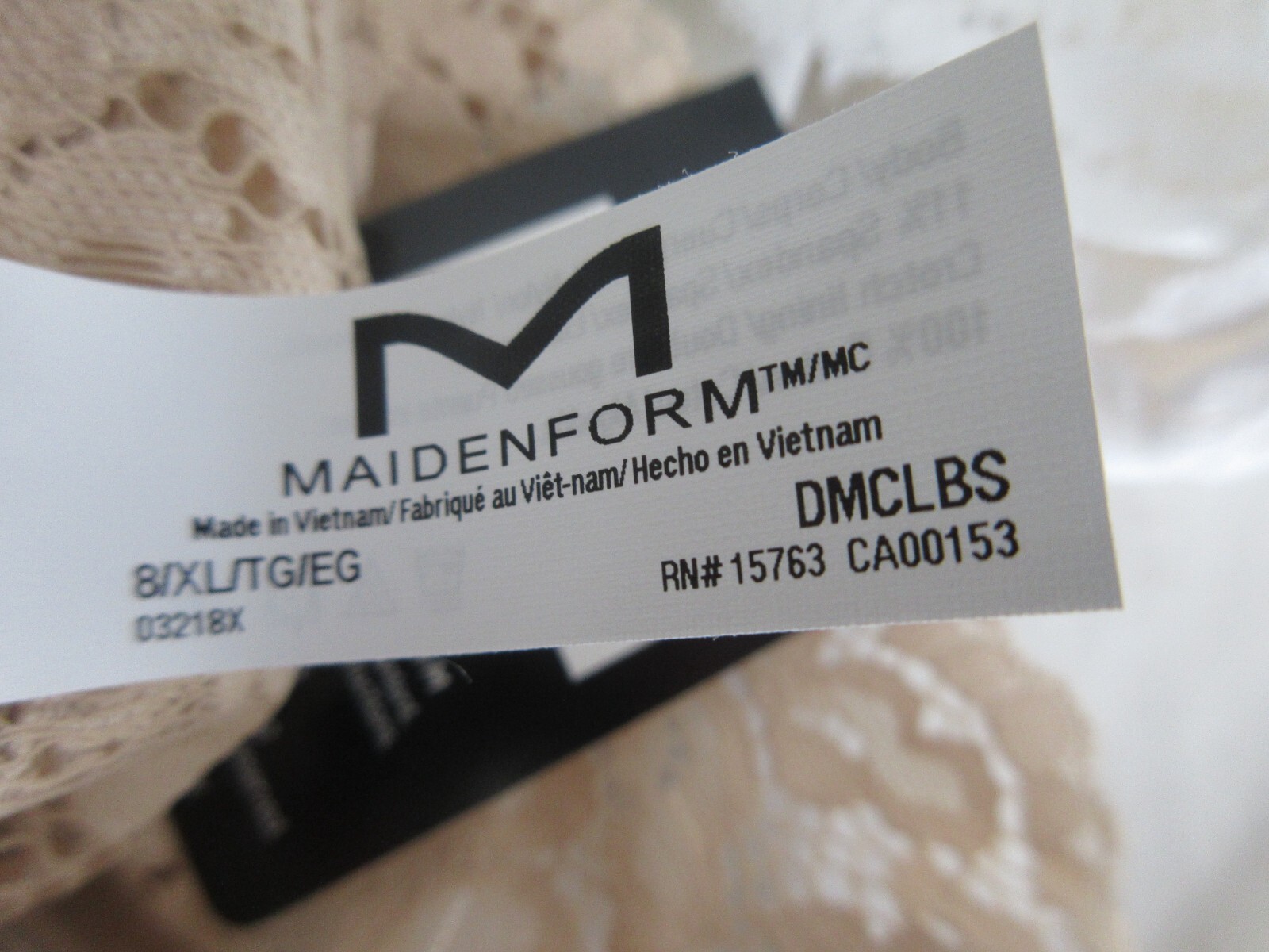 Maidenform Women’s Boy Shorts Fit Cheeky Lace Underwear 2 pr New