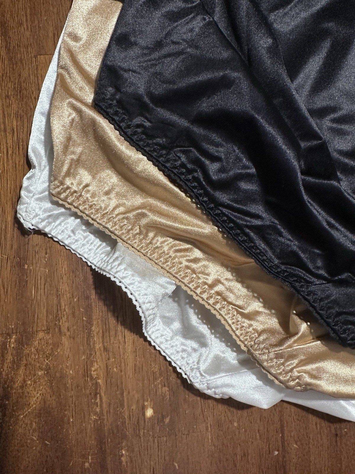 Vanity Fair Radiant Undershapers Brief Panties 3 Pack 3XL/10 Black Beige White