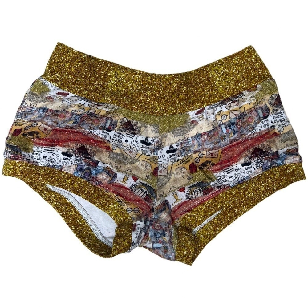 Handmade Harry Potter Cheeky Boyshorts XS | Cotton Boxer Pajama Shorts