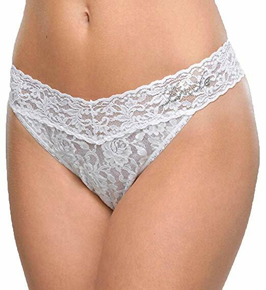 Hanky Panky L16457 Womens Powder Blue Signature Lace French Bikini One Size