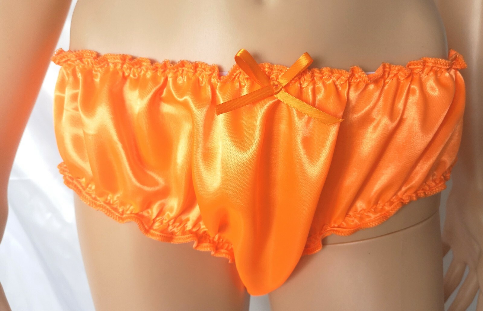 🌸MADE TO ORDER* Plain “SATIN SISSY” Knickers..any size. any colour ..🌸