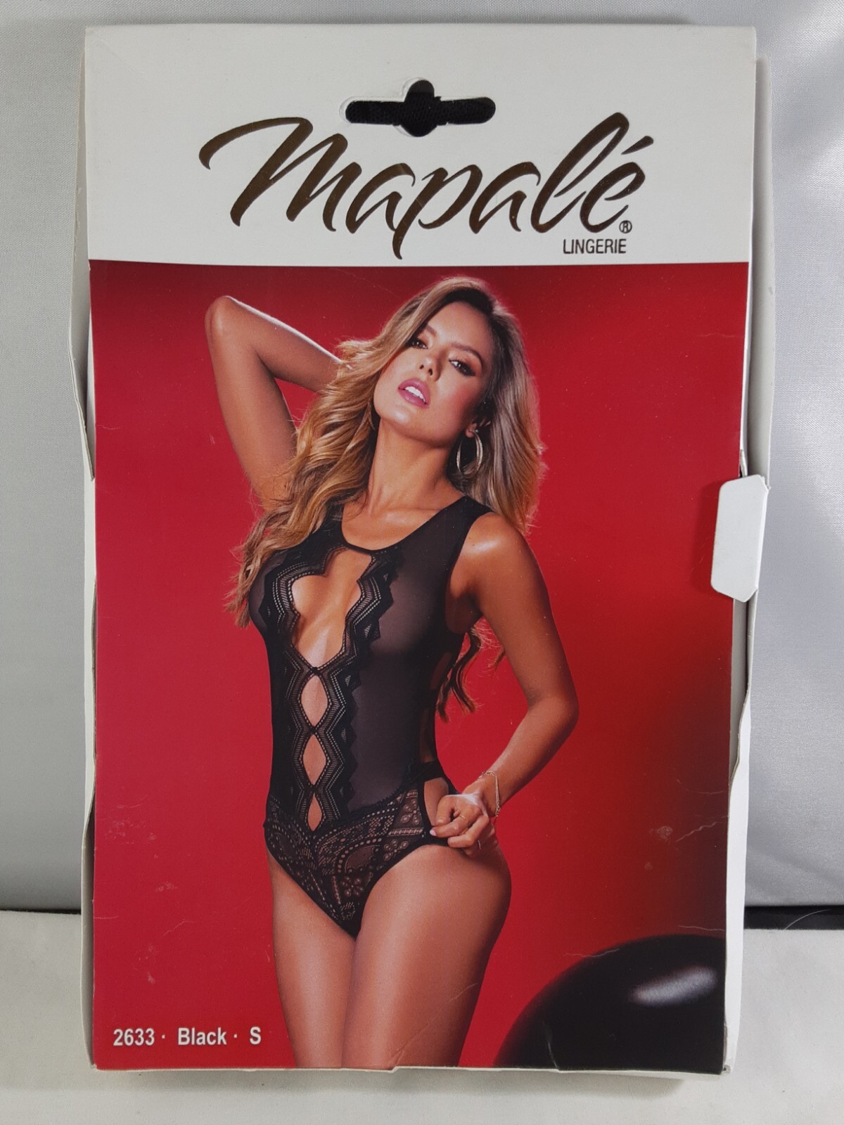 Mapalé Lingerie ~ 2633 ~ Black ~ S ~ New In Box