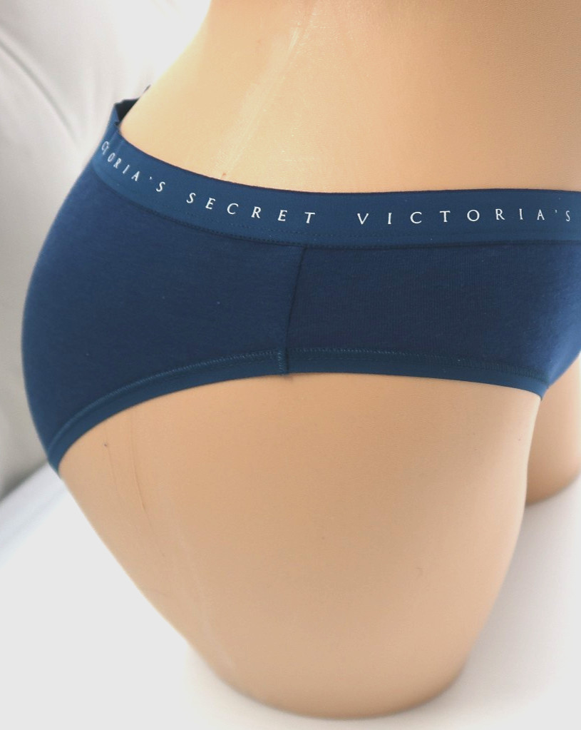 Victoria’s Secret Stretch Cotton Modal Bikini Panty Teal Snowflake M L XL XXL