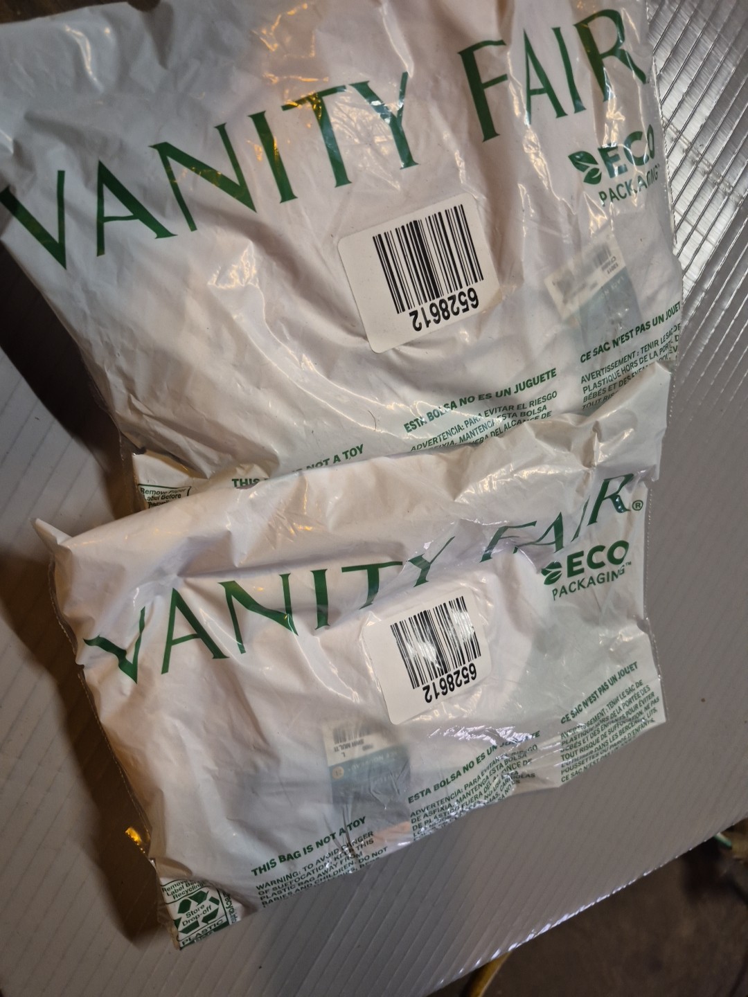6 Pairs Of Vanity Fair 7/l Lavender(612)