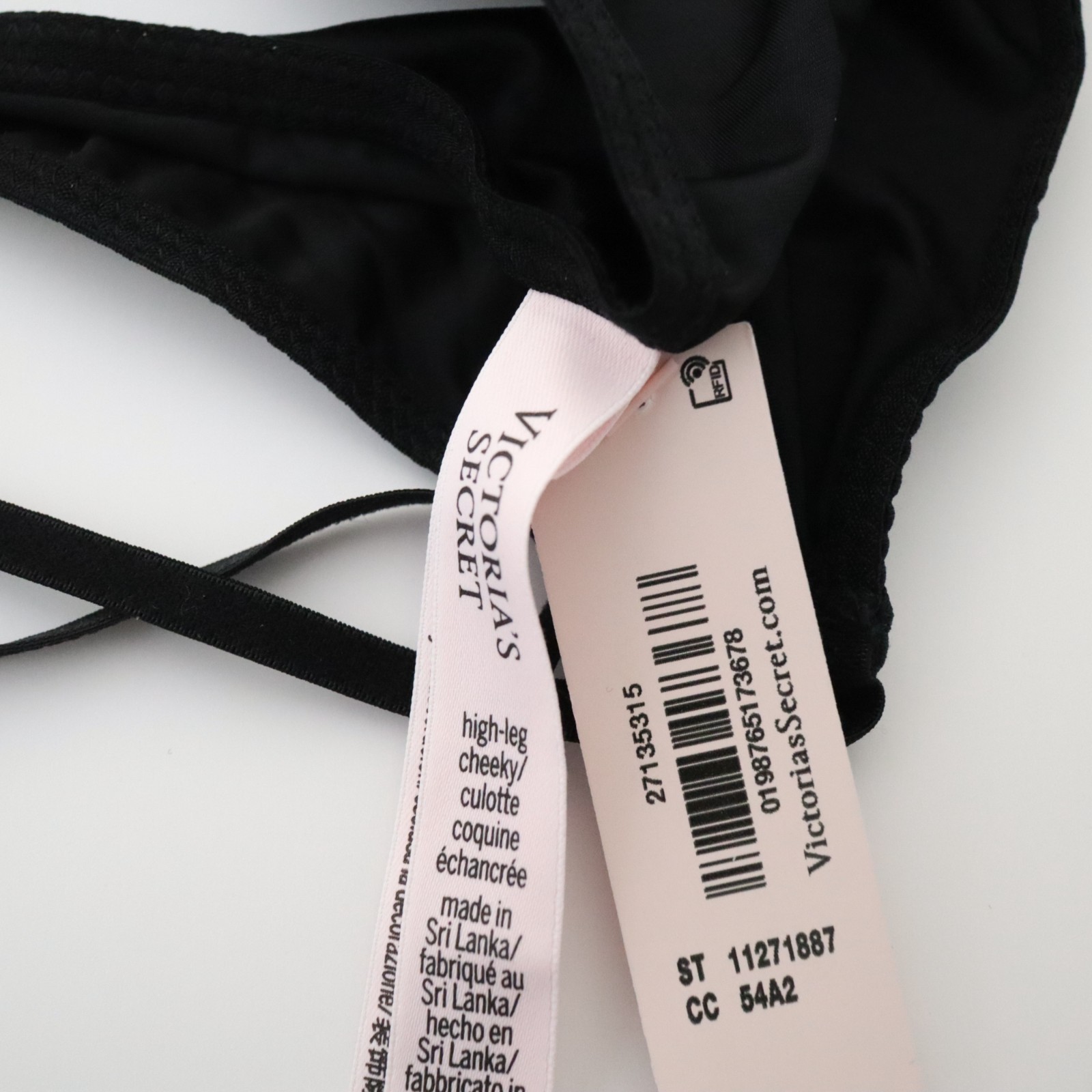 NEW Victoria’s Secret VERY SEXY Strappy Ring Hardware Open-Back Cheeky Panty XS